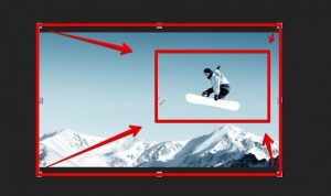 写真のサイズと位置の調整